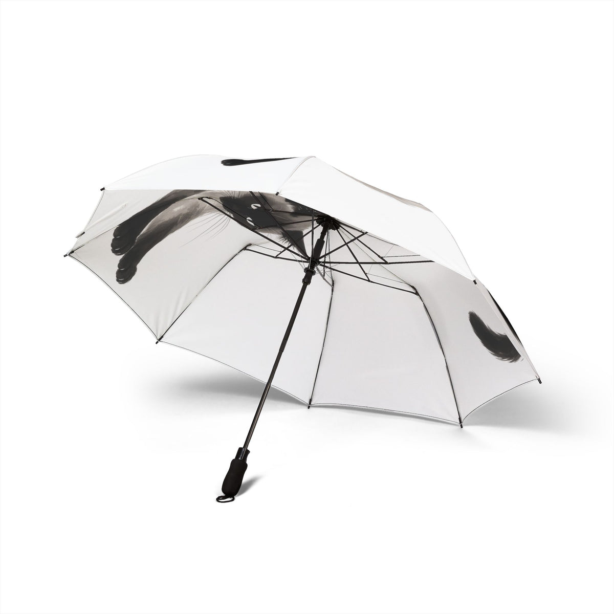 Foldable Umbrella with a Scarlight X Siamese cat design