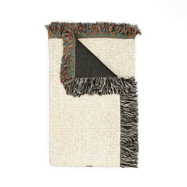 Siamese Cat Woven Blanket, Cotton Tapestry Throw Cat Lover Gift 60x50