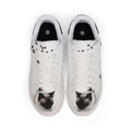 Siamese cat paw print low-top sneakers, white