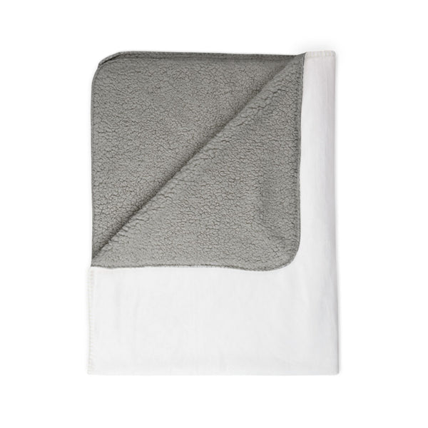 Stretching Siamese Cat Fleece Sherpa Blanket 50" x 60" — Cozy Cat Throw