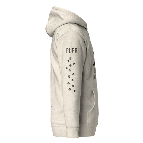 Long Day, Longer Cat Siamese Cat Hoodie — Cozy Cat Lover Pullover