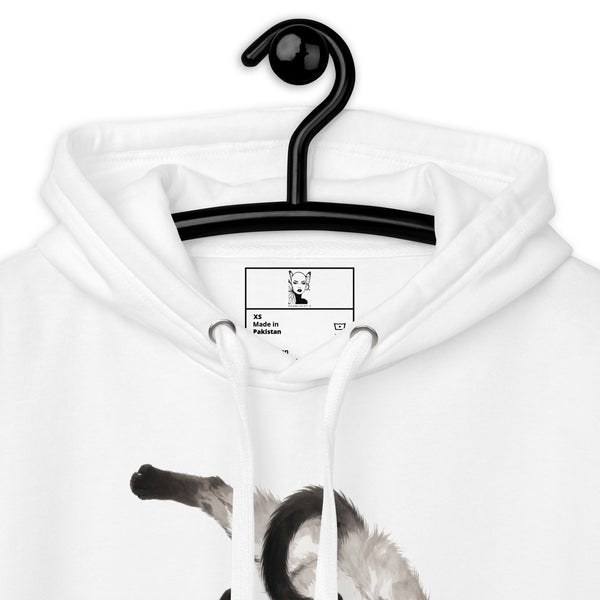 My Therapist Has Whiskers Siamese Cat Hoodie